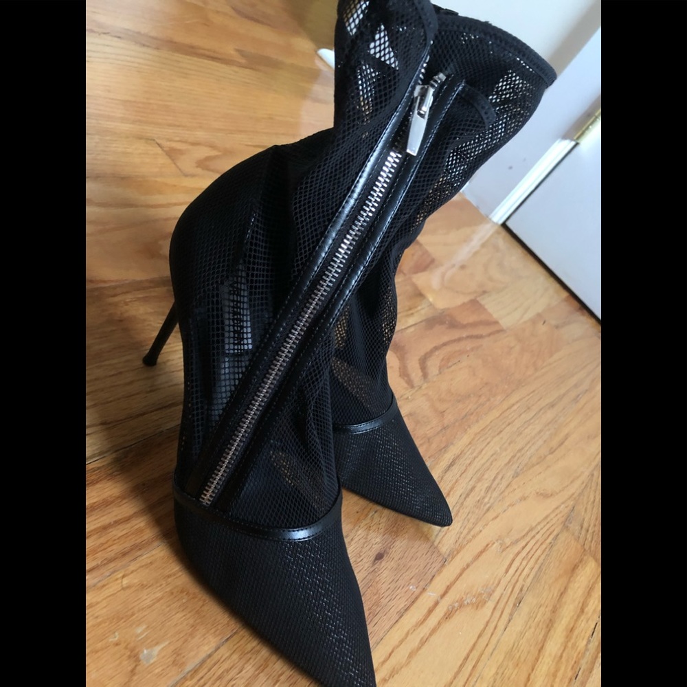 Black booties